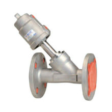 Flang angle seat valve